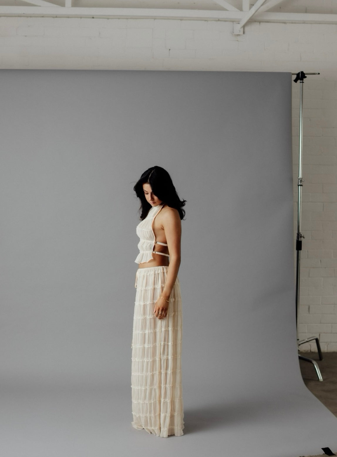 Arcina ori Juliette halter top & skirt