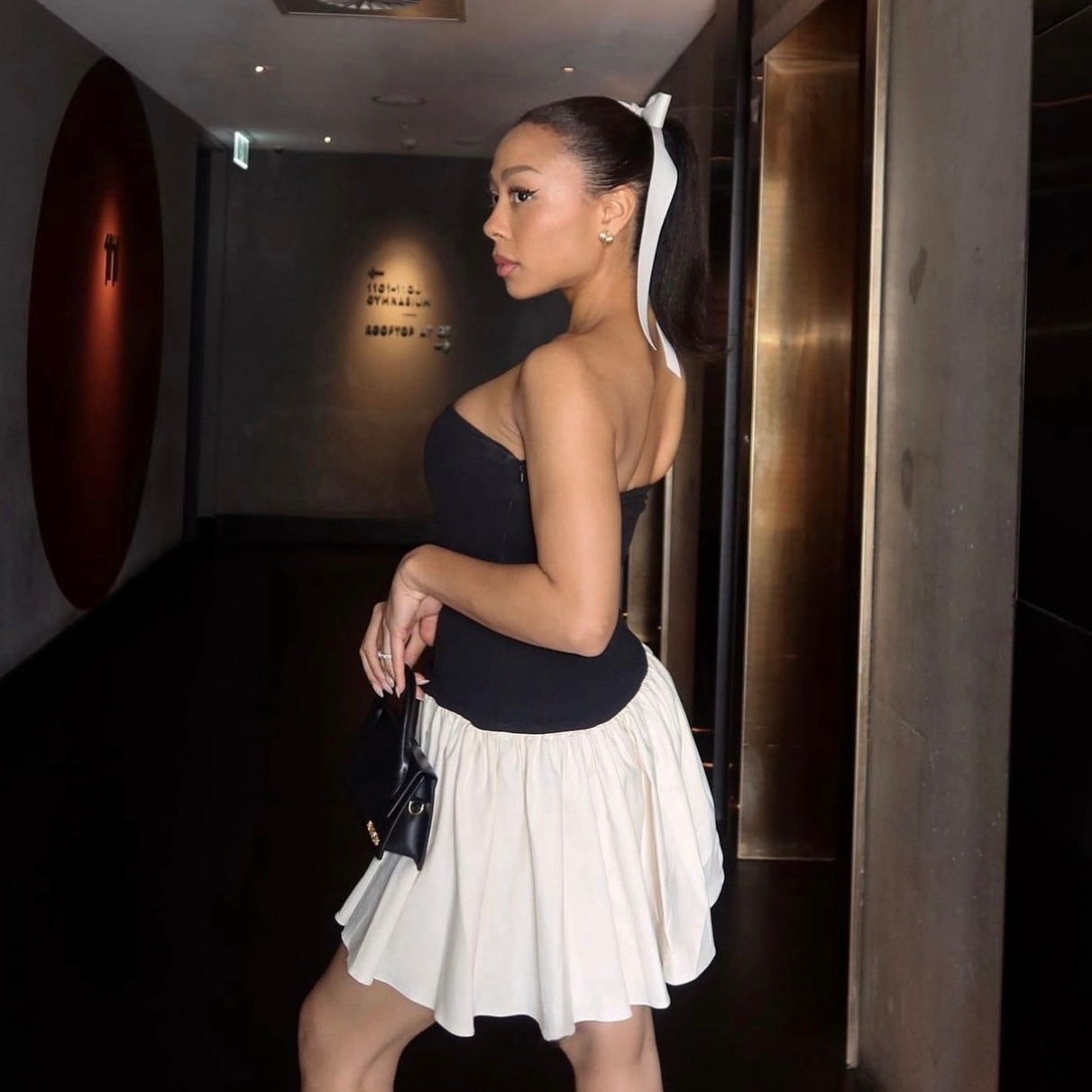 Arcina ori celine mini dress
