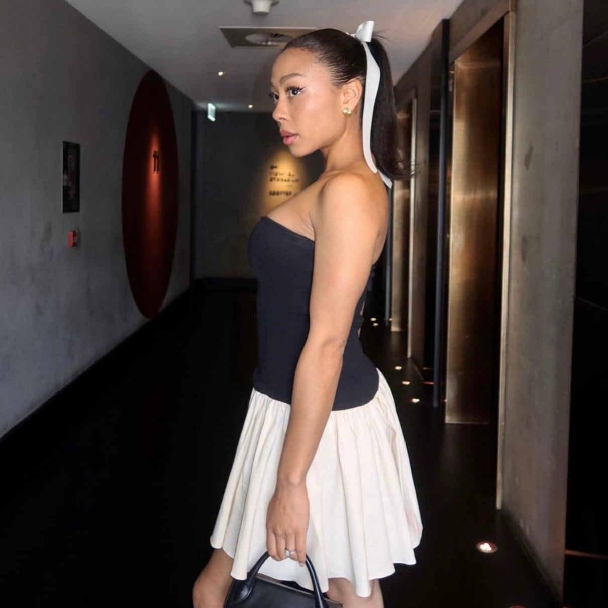 Arcina ori celine mini dress