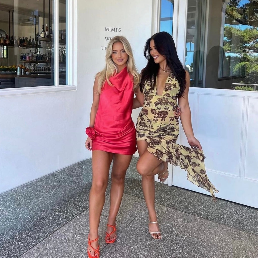 Arcina ori Rosa mini dress