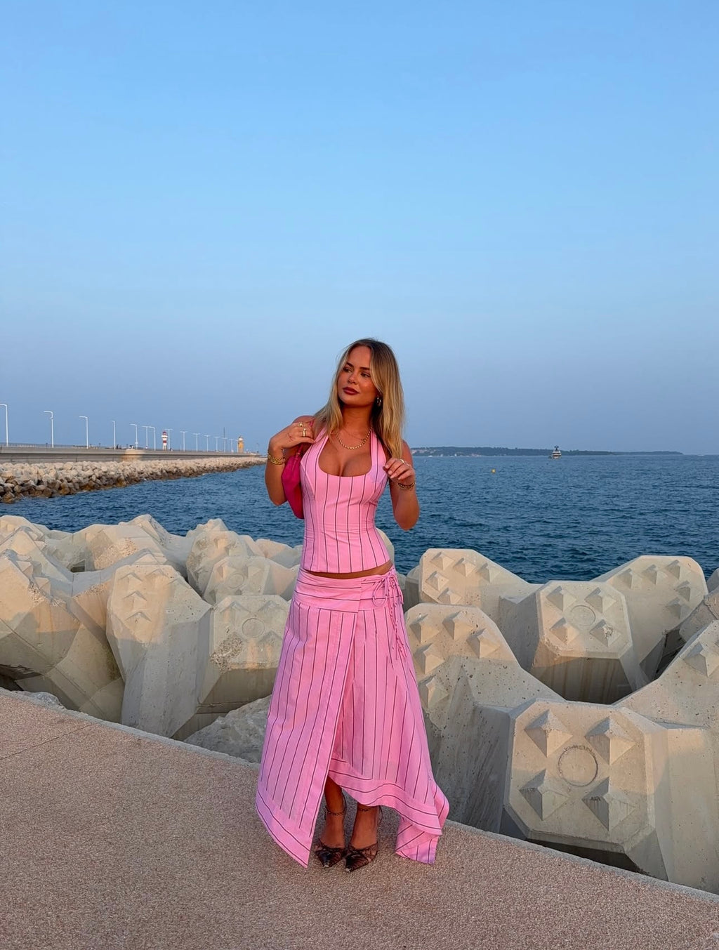 I am Delilah Sabrina corset & wrap skirt