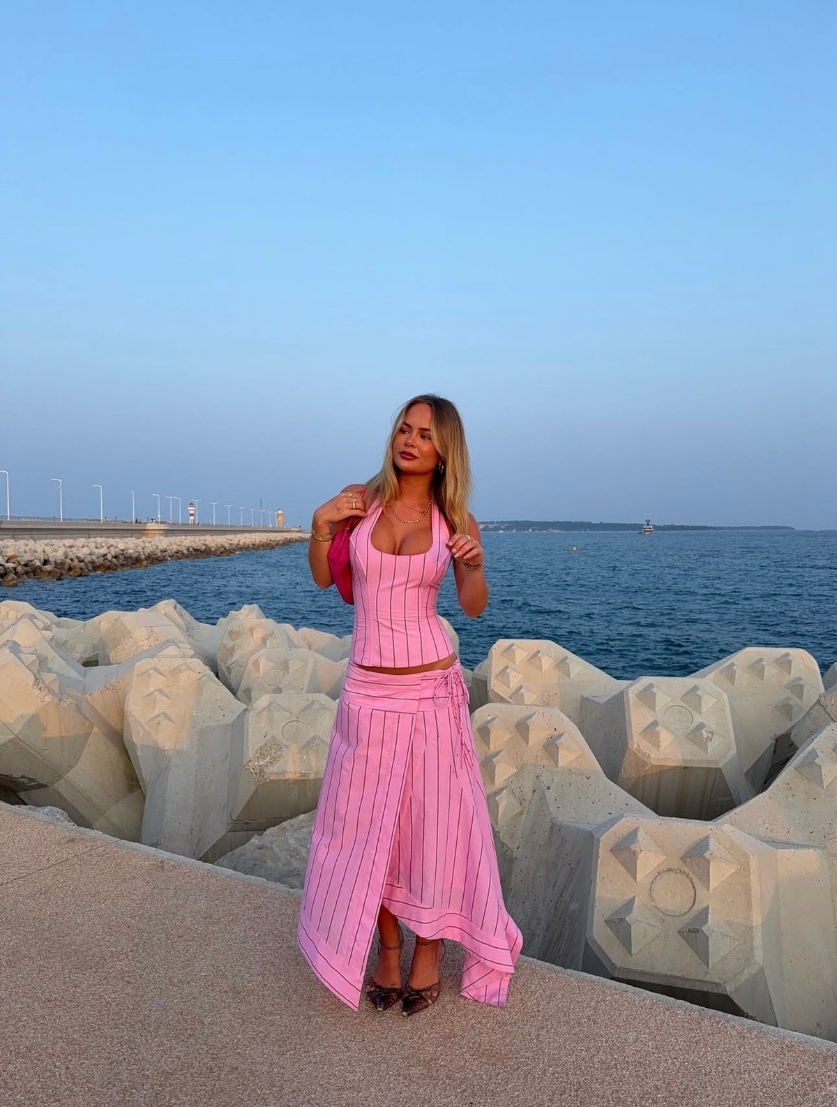 I am Delilah Sabrina corset & wrap skirt