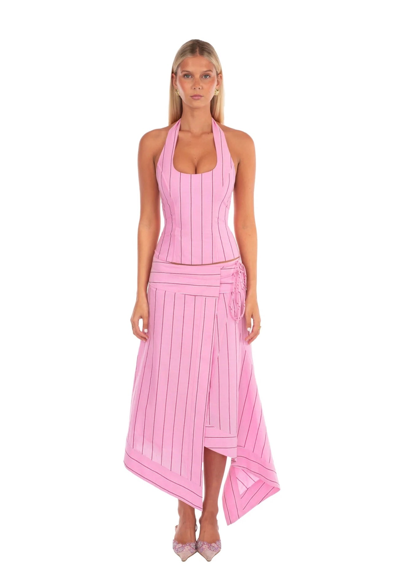 I am Delilah Sabrina corset & wrap skirt