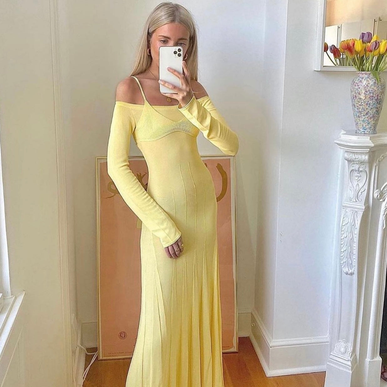 Jacquemus La robe maille valensole gown