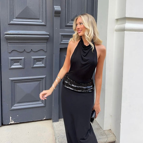 Ancegria Adele gown black