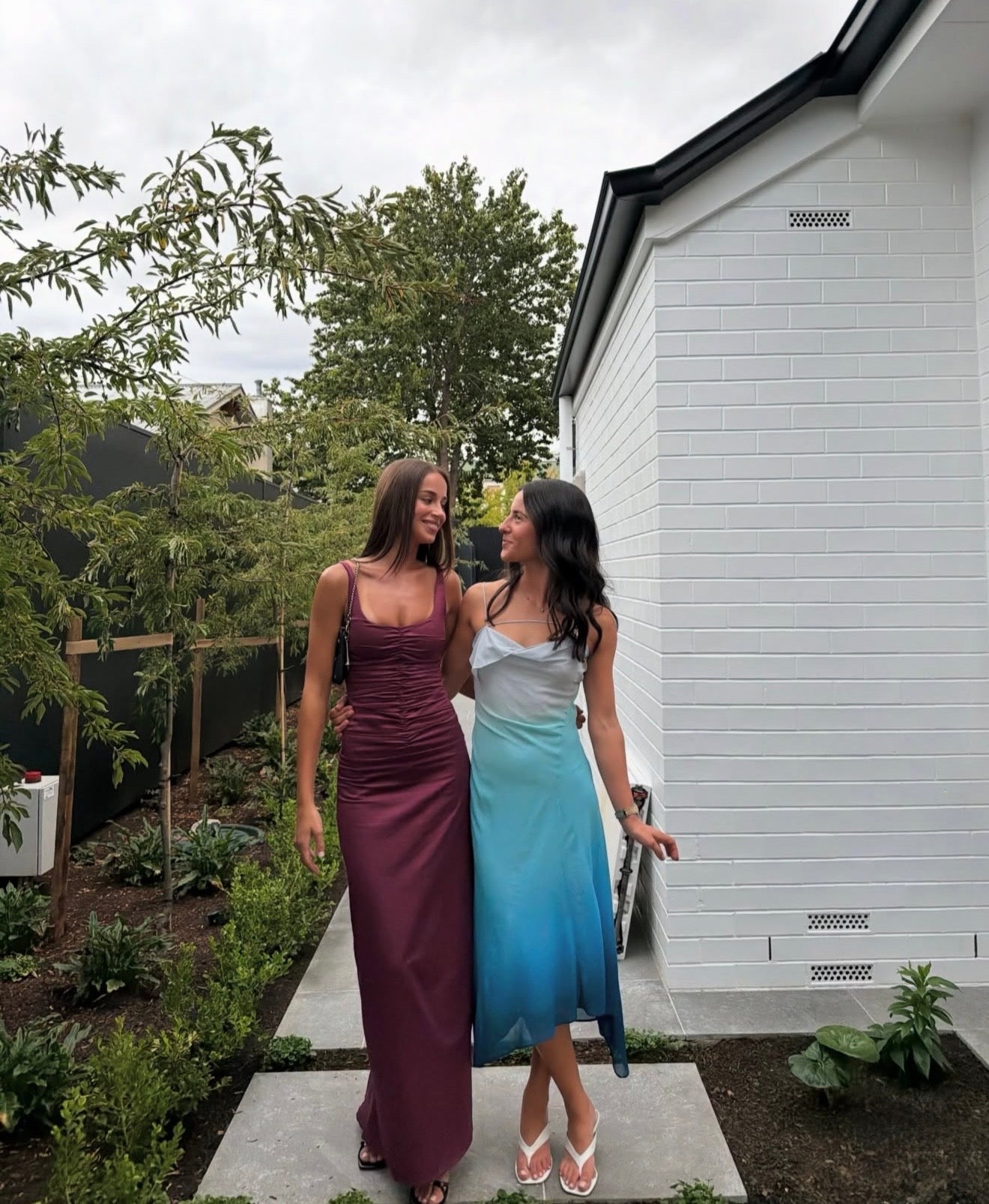 Ancegria Atlein gown plum