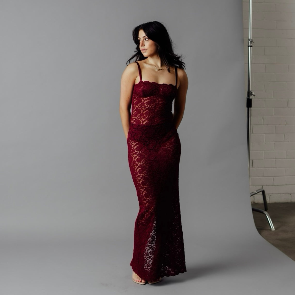 Arcina ori Margot dress wine