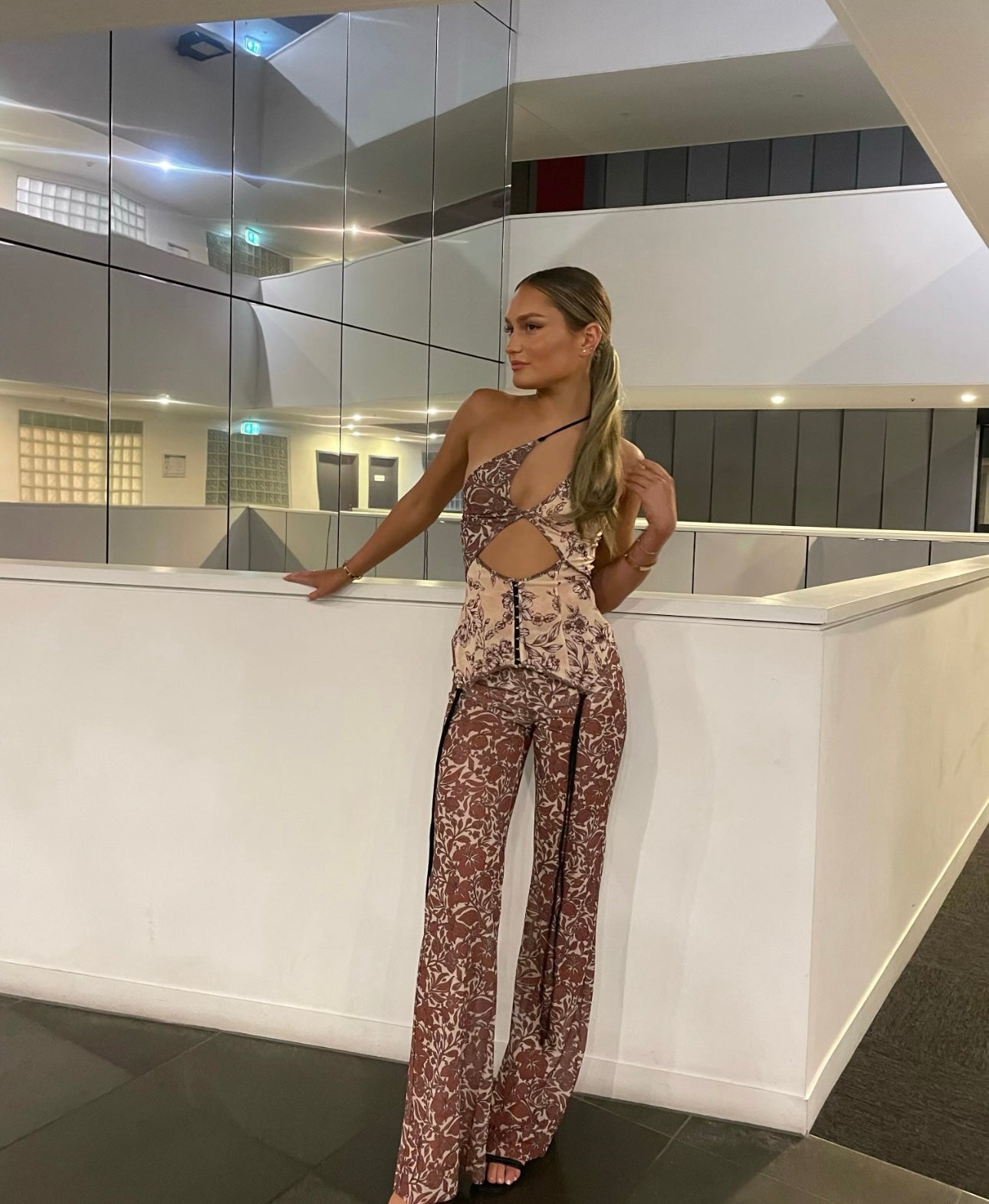 Bec and bridge nova strappy top & Priya pants hibiscus