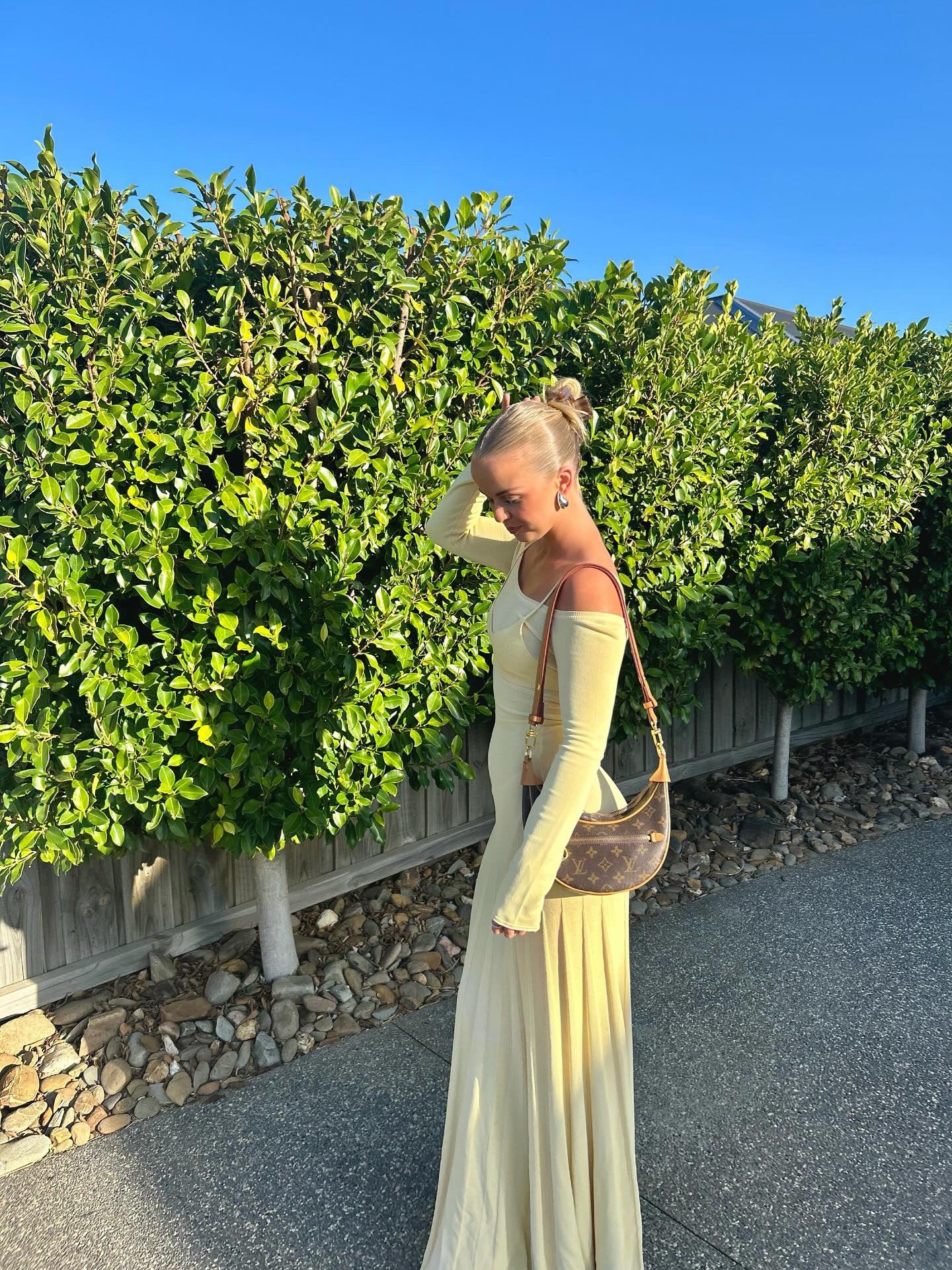 Jacquemus La robe maille valensole gown