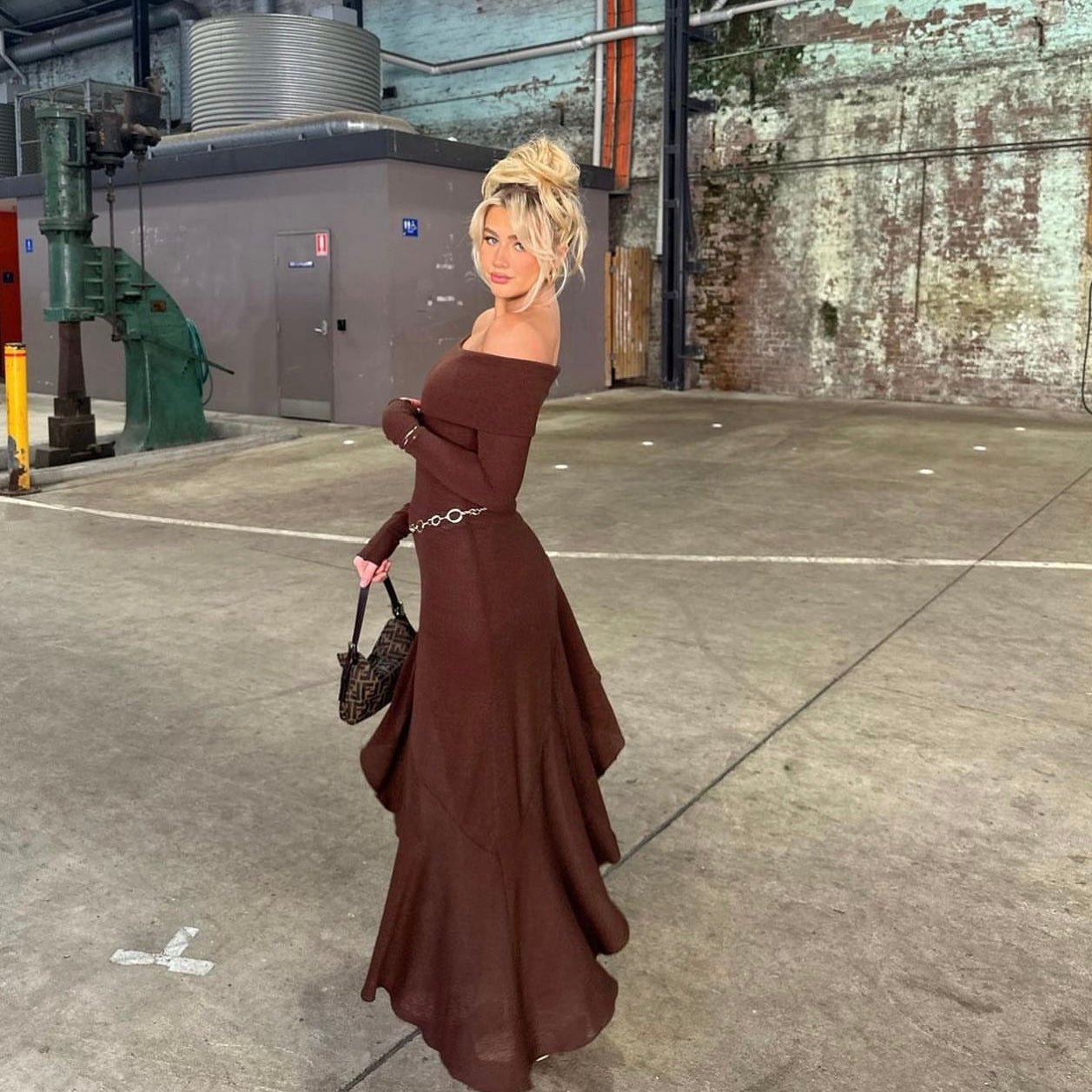 Arcina ori Bella dress brown