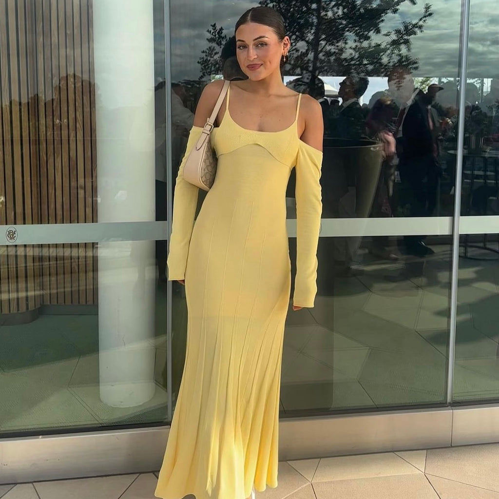 Jacquemus La robe maille valensole gown