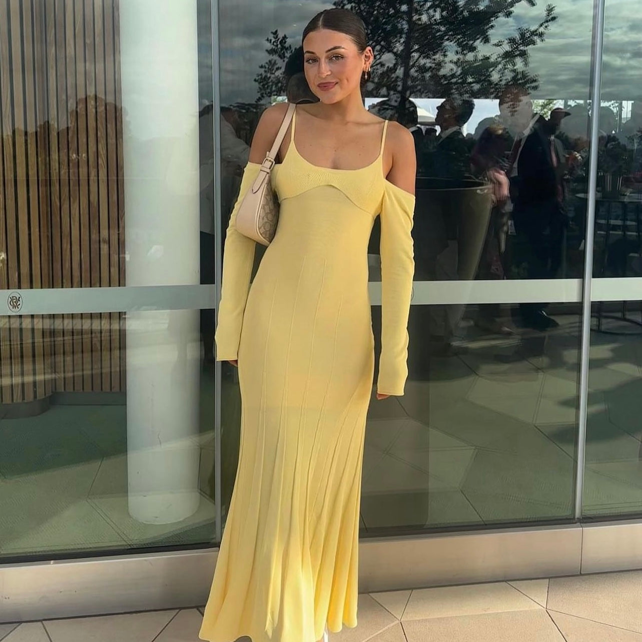 Jacquemus La robe maille valensole gown