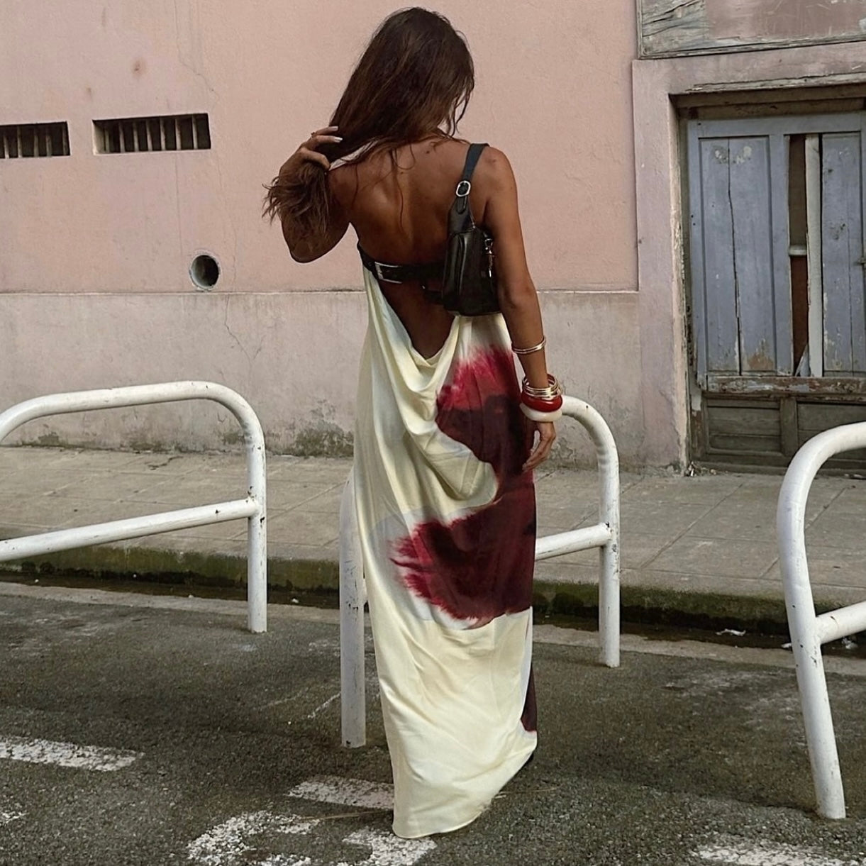 Rat and boa antheia dress