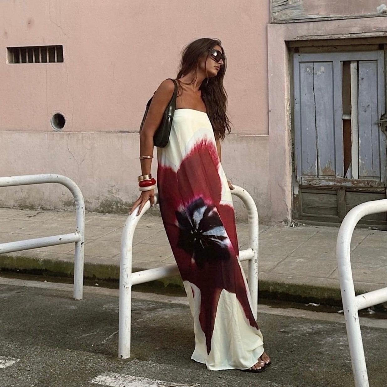Rat and boa antheia dress