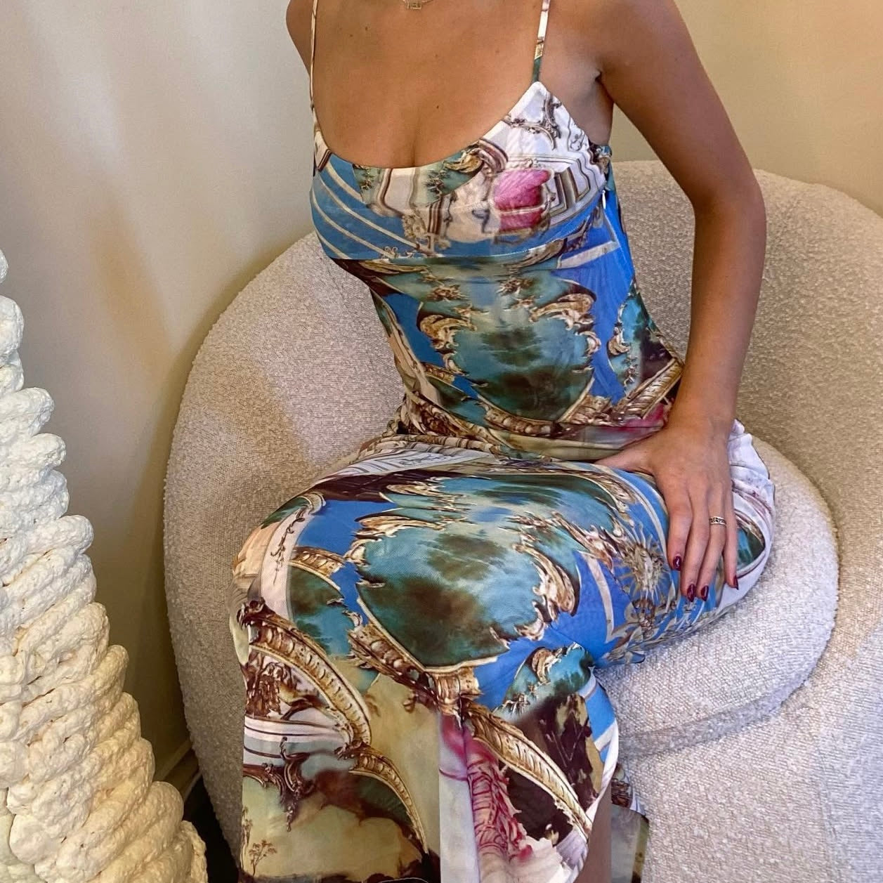 Miaou Thais dress baroque