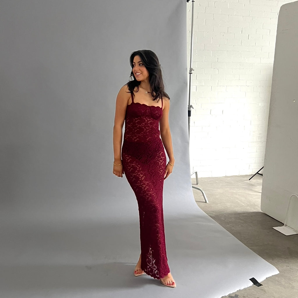Arcina ori Margot dress wine