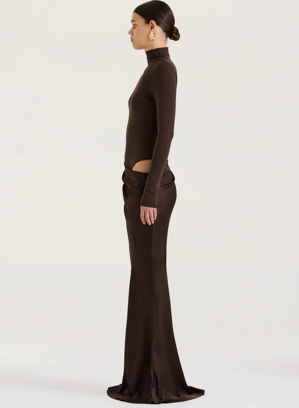 Henne Soraia long sleeve maxi dress