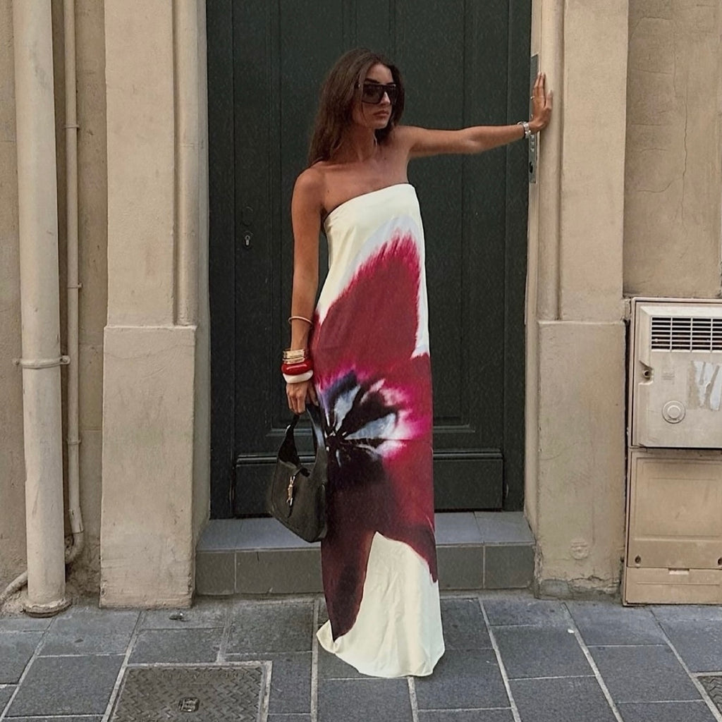 Rat and boa antheia dress