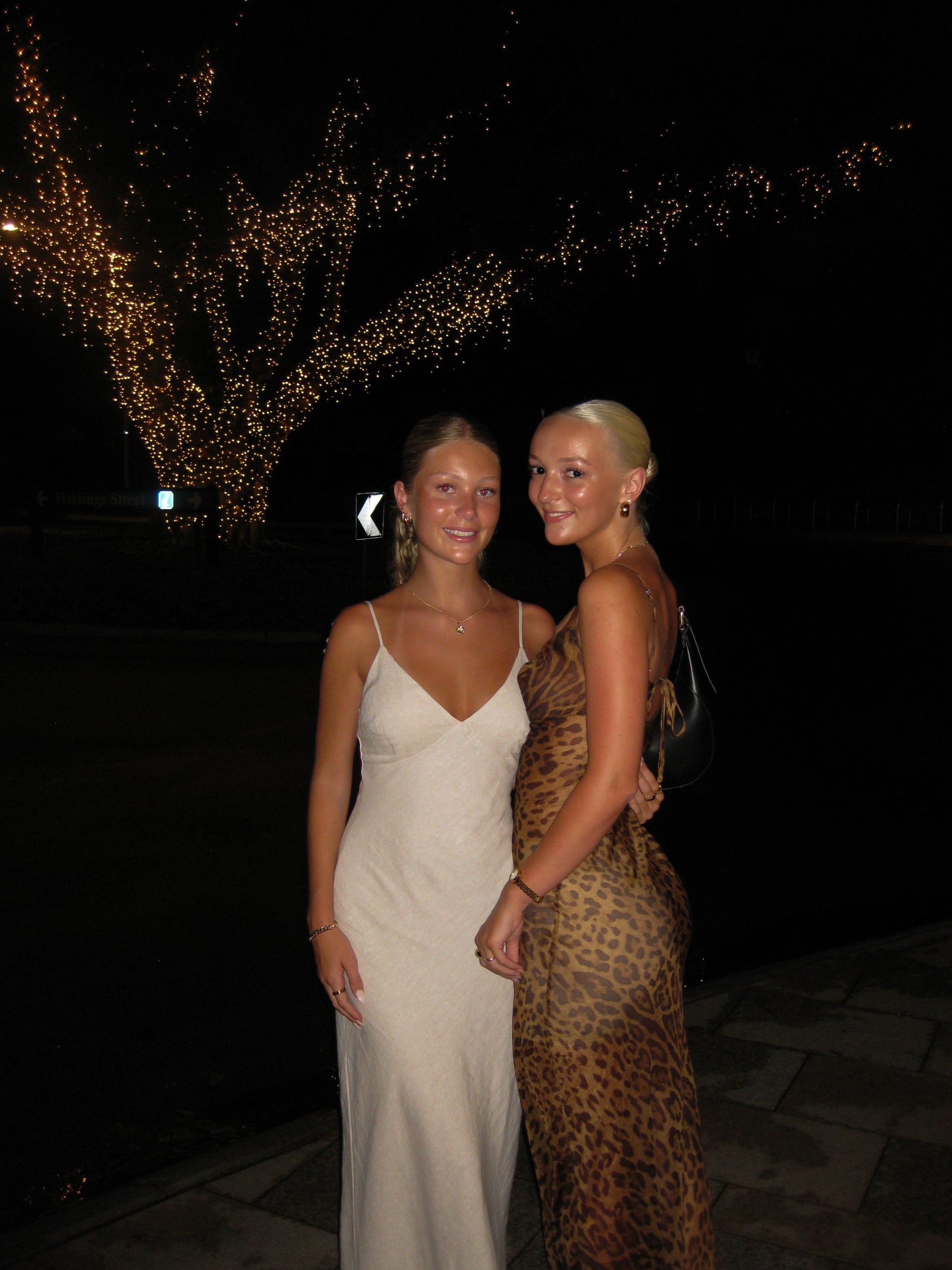Rat and boa Valentina leopard print cowl neck maxi dress