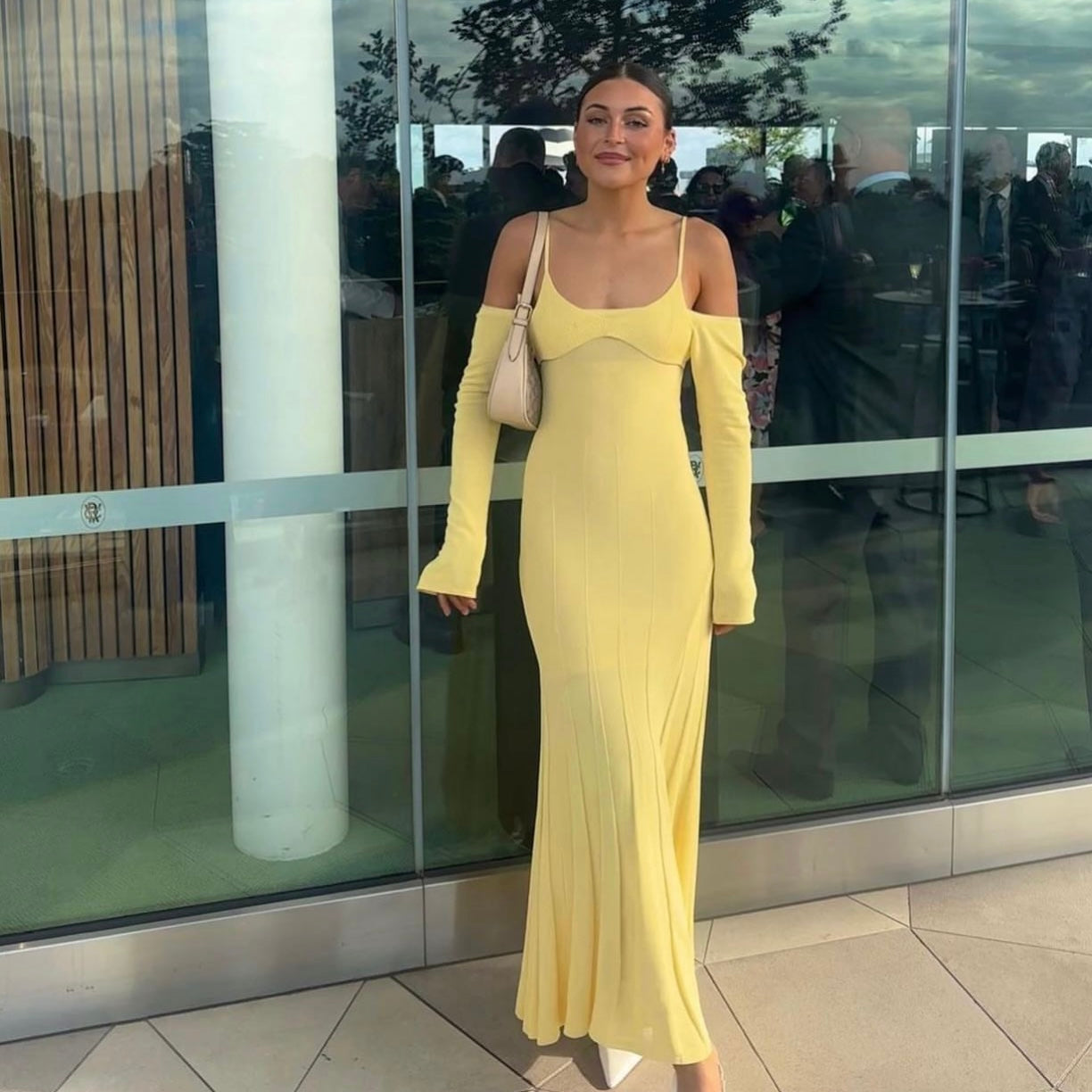 Jacquemus La robe maille valensole gown