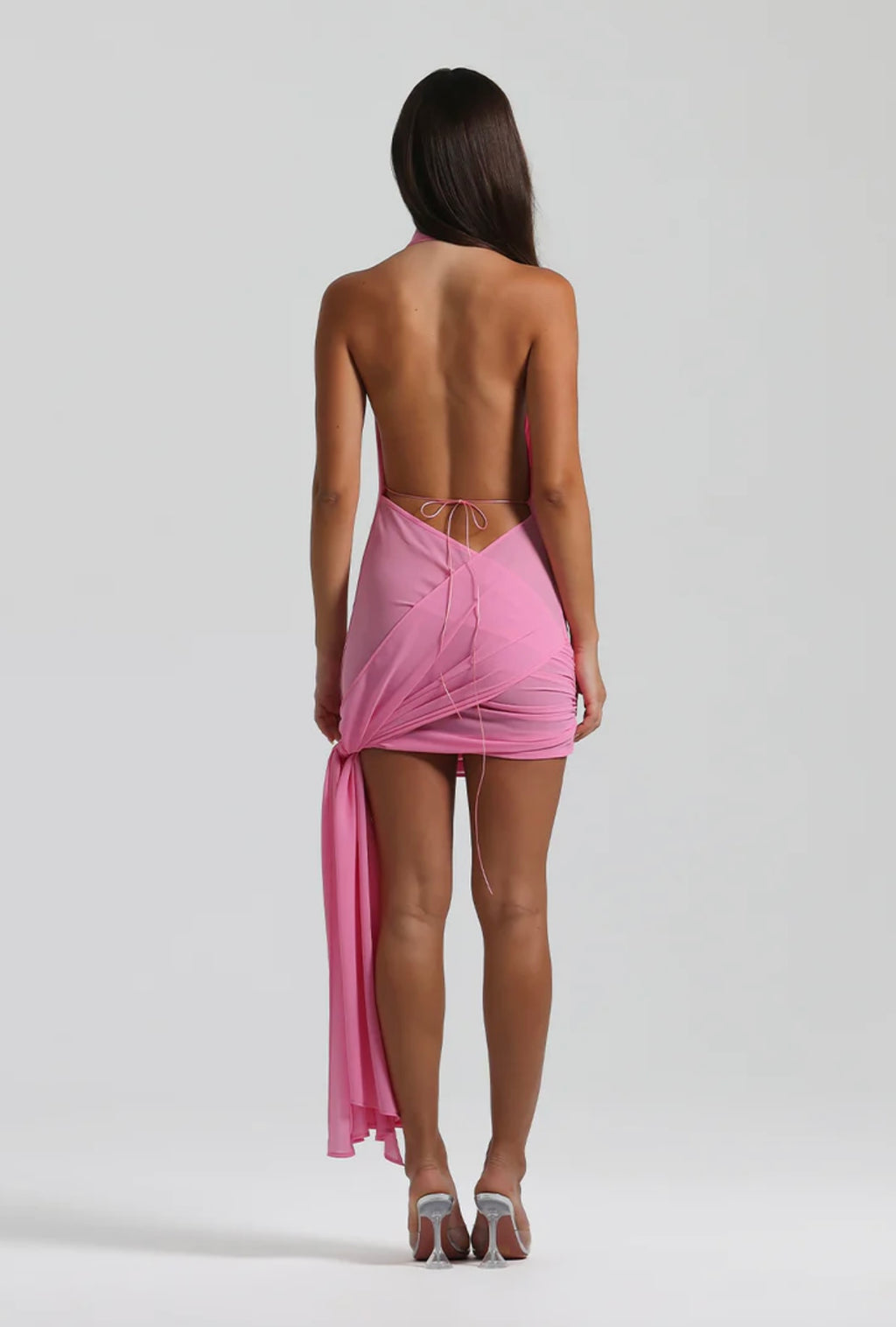 Natalie rolt Anastasia mini/maxi dress candy pink