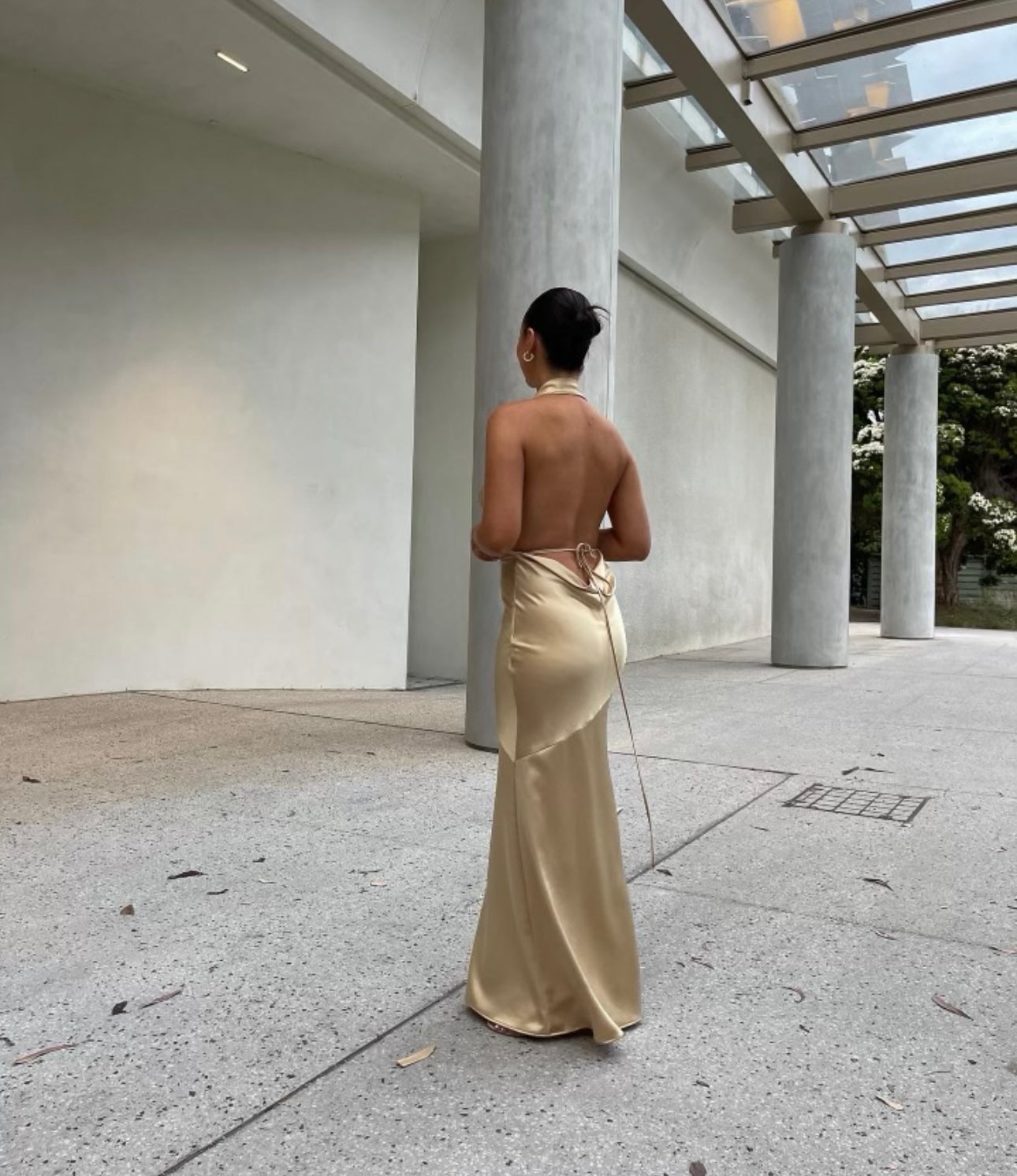 Arcina ori Daniella dress gold