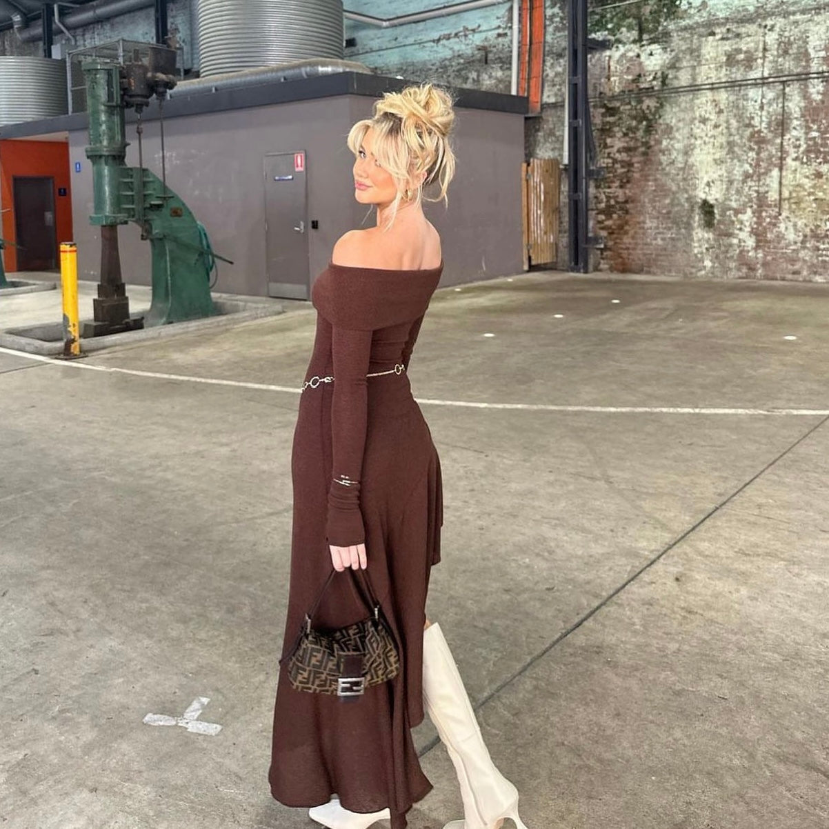 Arcina ori Bella dress brown
